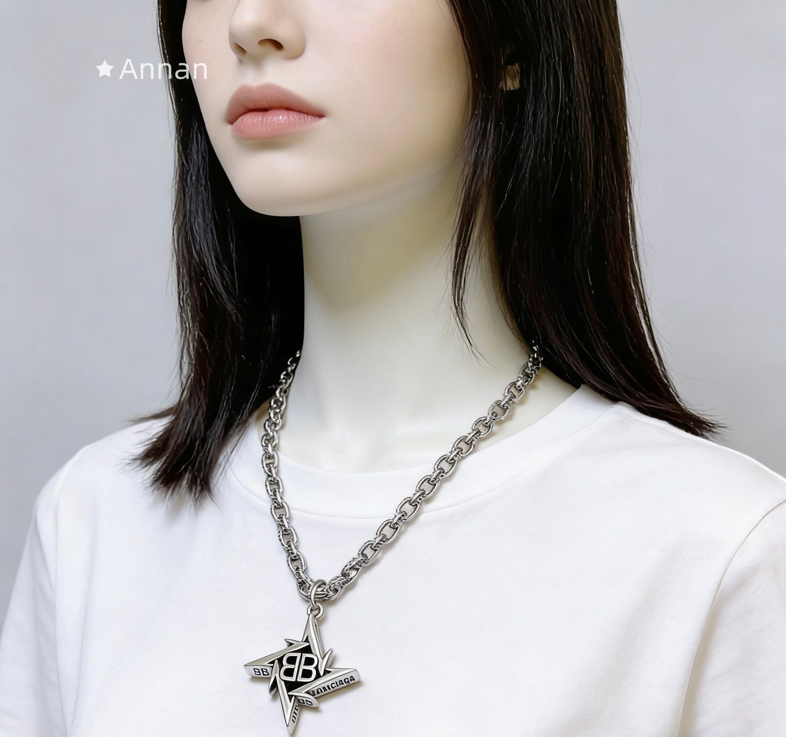 【美品】BALENCIAGA ネックレス 極美品 新品 BALENCIAGA バレンシアガ ネックレス ネックレス メンズ
