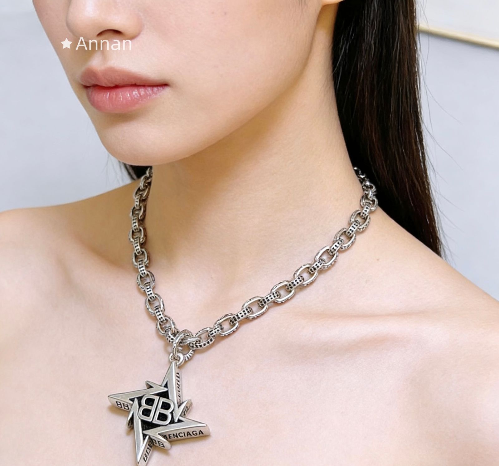 【美品】BALENCIAGA ネックレス 極美品 新品 BALENCIAGA バレンシアガ ネックレス ネックレス メンズ