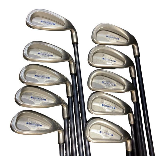 【中古】 キャロウェイ STEELHEAD X-14 10S アイアンセット IR JV STEELHEAD (フレックスR) メンズ 男性用 右利き 右用 Cランク ゴルフクラブ