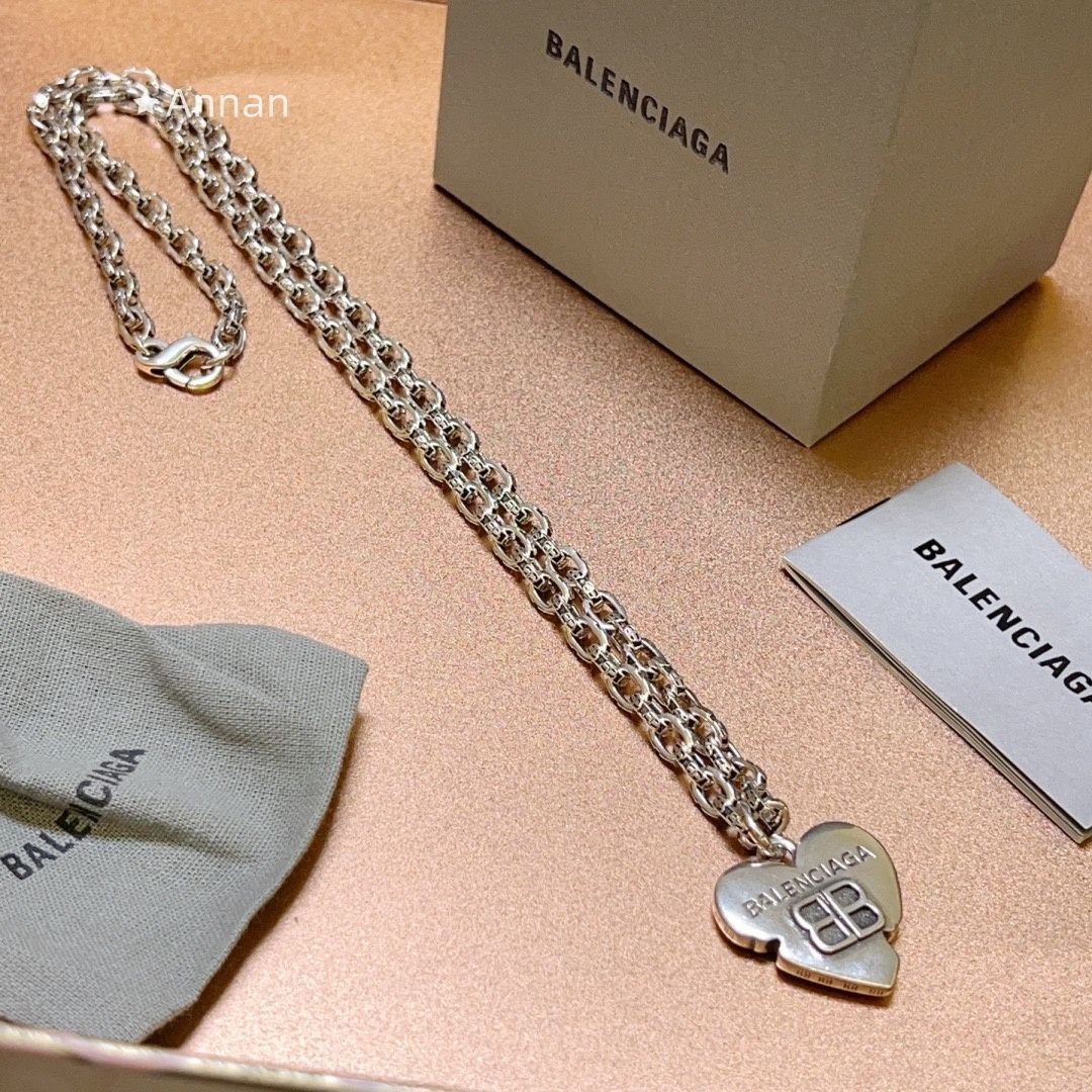 極美品】【希少】美品 新品 BALENCIAGA バレンシアガ ネックレス
