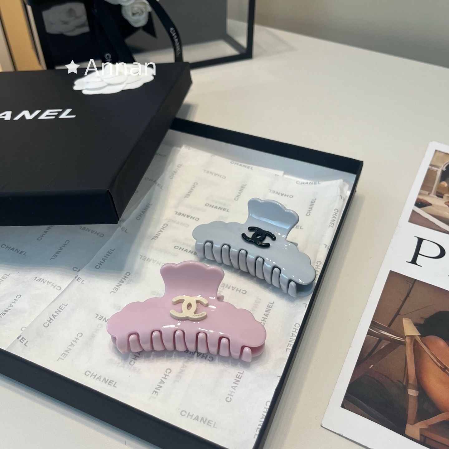 超希少 送料無料新品 CHANEL シャネル ヘアピン ヘアクリップ バレッタ
