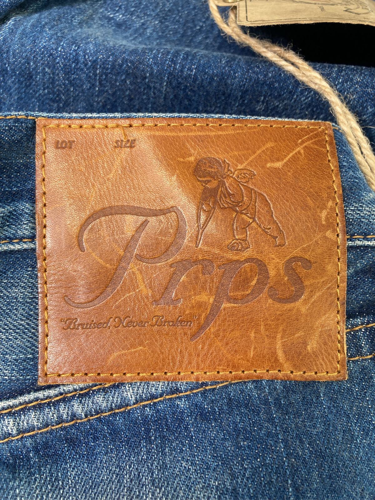 PRPS デニムパンツ 30 ネイビー フルレングス スキニー・タイト