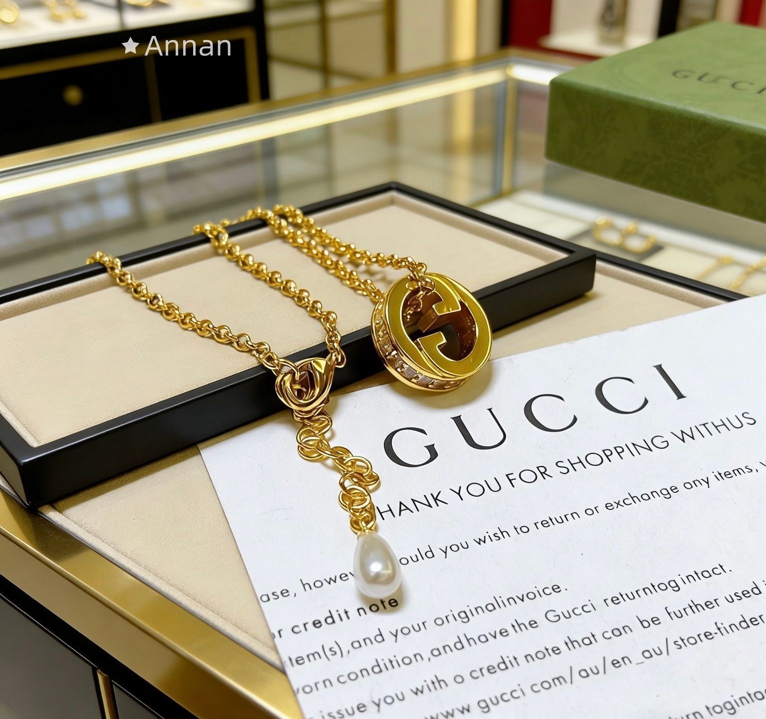 激レア 本日特価 新品 GUCCI グッチ ネックレス レディース 結婚式 卒業式 清楚 イベント 入学式