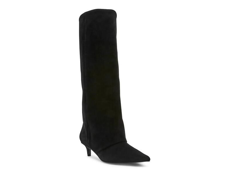 スティーブ マデン レディース シューズ ブーツ・レインブーツ Steve MaddenLuca Boot Black Suede ブラック