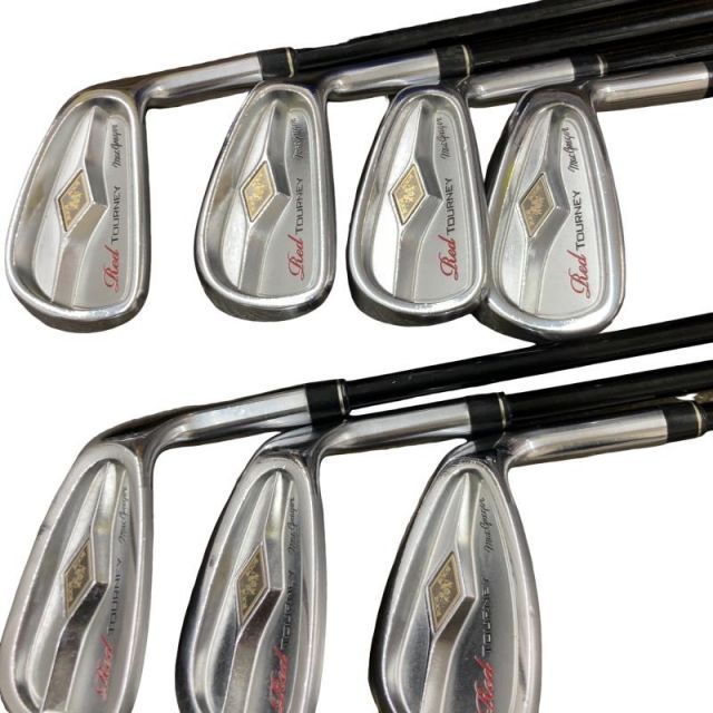 【中古】 マグレガー Red TOURNEY 8S アイアンセット IR Red TOURNEY RT-201IP (フレックスSR) メンズ 男性用 右利き 右用 Dランク ゴルフクラブ