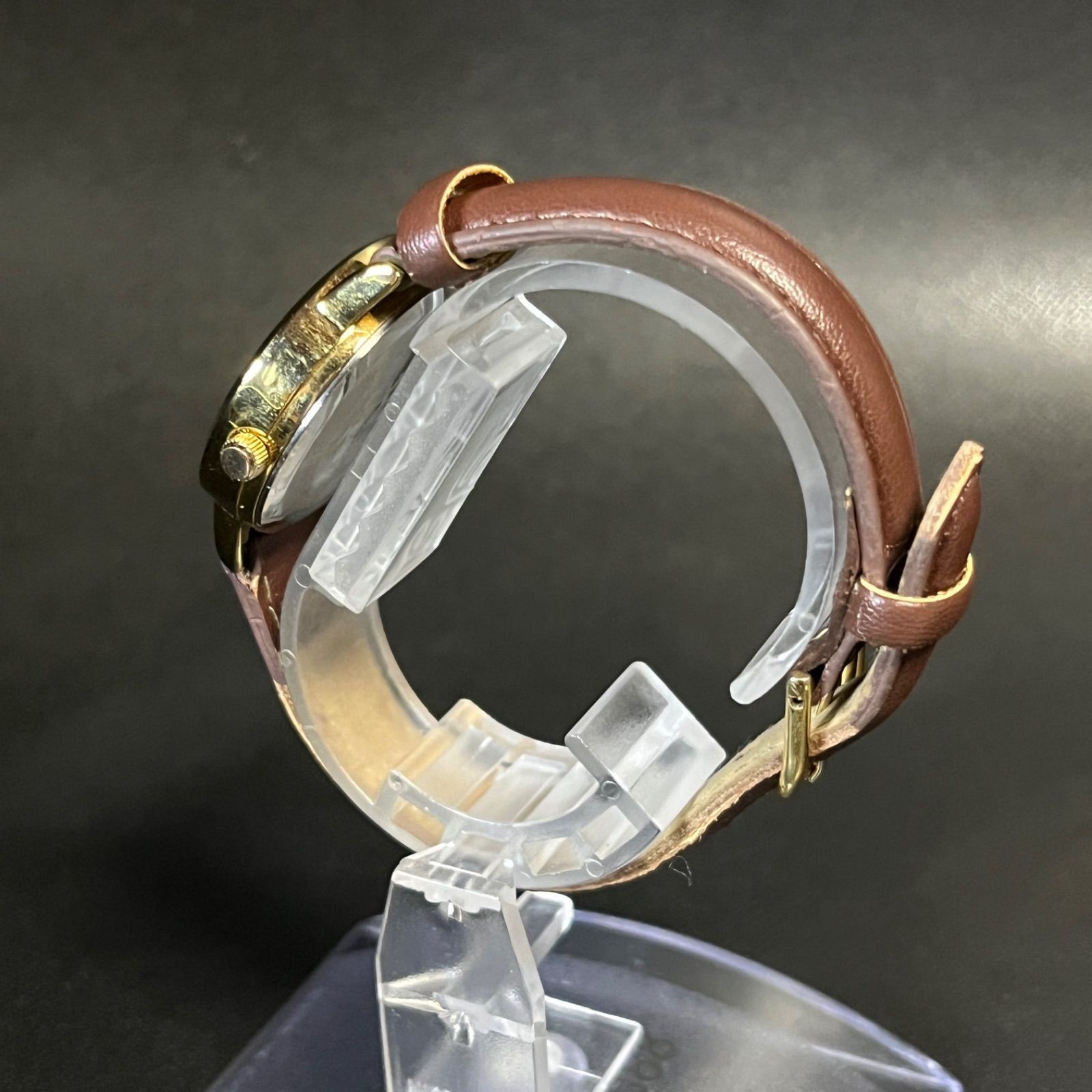 稼働品】 J-AXIS ジェイアクシス 腕時計 ゴールド レディース AL1352
