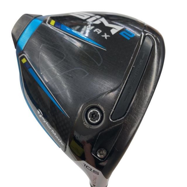 【中古】 テーラーメイド SIM2 MAX 10.5° ドライバー DR TENSEI BLUE TM50(SIM2 DR) (フレックスSR) メンズ 男性用 右利き 右用 Cランク ゴルフクラブ