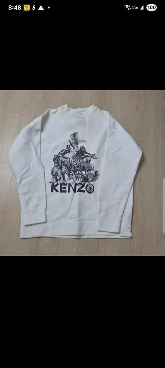 KENZO ケンゾー スウェット 白 M - メルカリ
