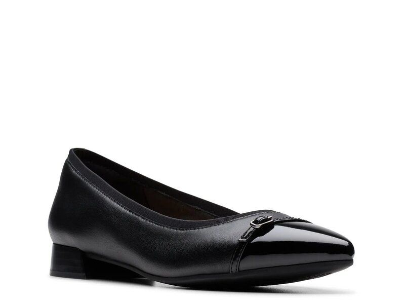 クラークス レディース シューズ パンプス Clarks Natalyn Dusk Flat Black ブラック