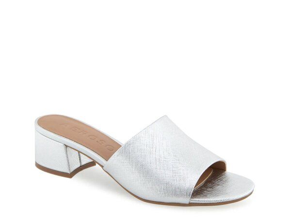 エアロソールズ レディース シューズ サンダル Aerosoles Como Sandal Silver シルバー