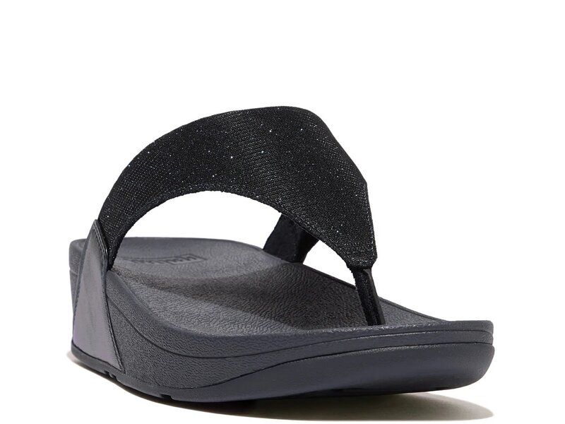 フィットフロップ レディース シューズ サンダル FitFlop Lulu Shimmerlux Wedge Sandal Navy ネイビー