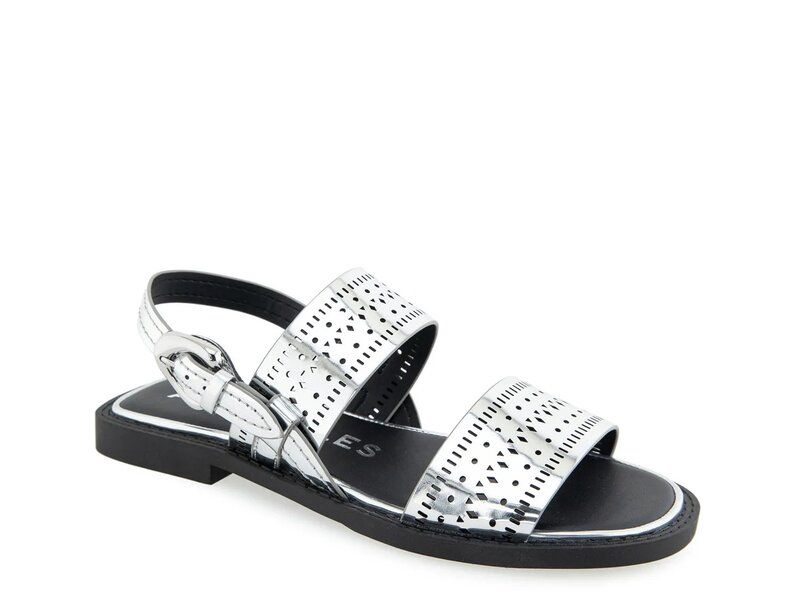 エアロソールズ レディース シューズ サンダル Aerosoles Carole Sandal SilverBlack ブラック