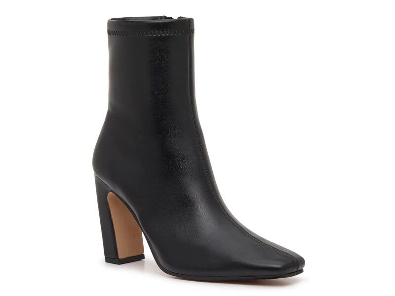 スティーブ マデン レディース シューズ ブーツ・レインブーツ Steve Madden Vinka Bootie Black Synthetic ブラック