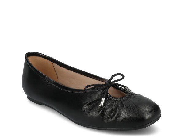 ジャーニー レディース シューズ パンプス Journee Callee Ballet Flat Black ブラック