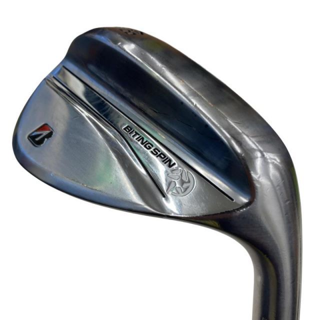 【中古】 ブリヂストン BRIDGESTONE BITING SPIN 48°/08°F ウェッジ WG リシャフト (フレックスその他) メンズ 男性用 右利き 右用 Cランク ゴルフクラブ