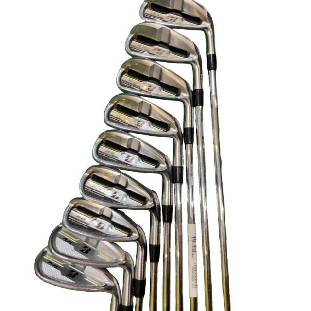 【中古】 ブリヂストン BRIDGESTONE JGR HYBRID FORGED 9S アイアンセット IR NS PRO ZELOS 8 (フレックスR) メンズ 男性用 右利き 右用 Cランク ゴルフクラブ