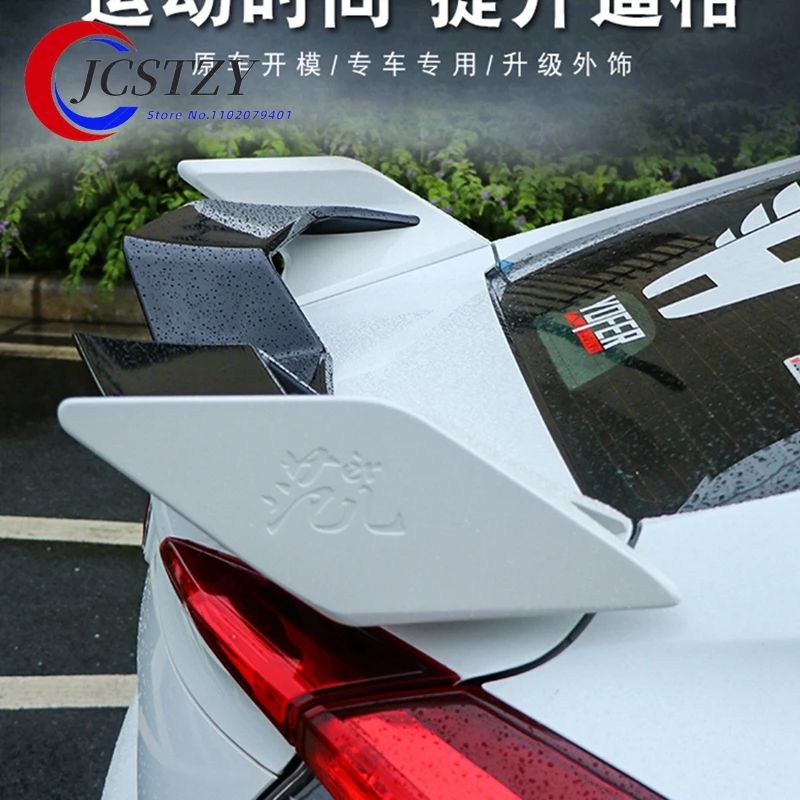 ホンダ シビック 2016-2018 用 スポイラー ABS樹脂製 ブラックパターン