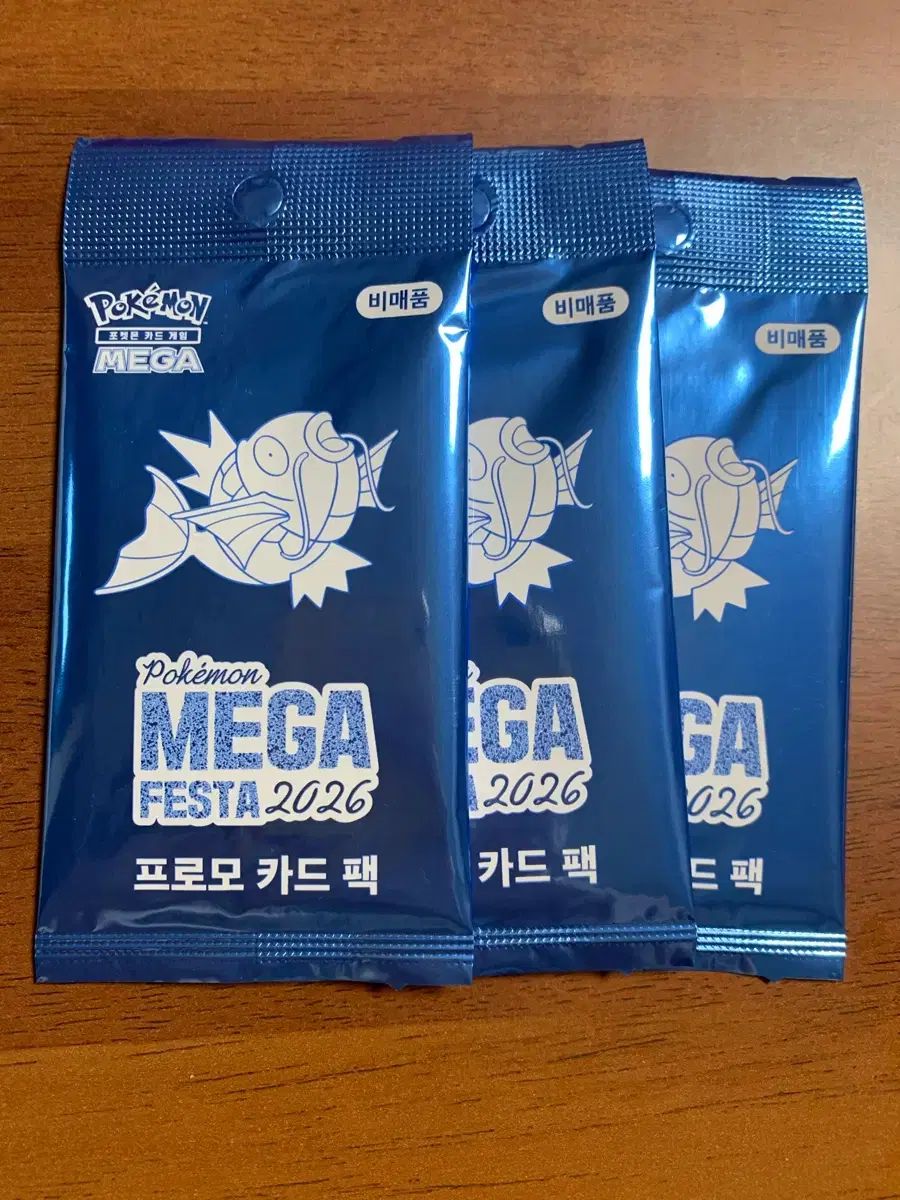 ポケットモンスター MEGA フェスタ 2026 プロモ カード パック 2個