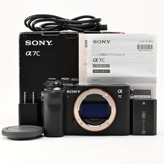 良品＞ SONY α7C ボディ ブラック ILCE-7C B｜フルサイズミラーレス