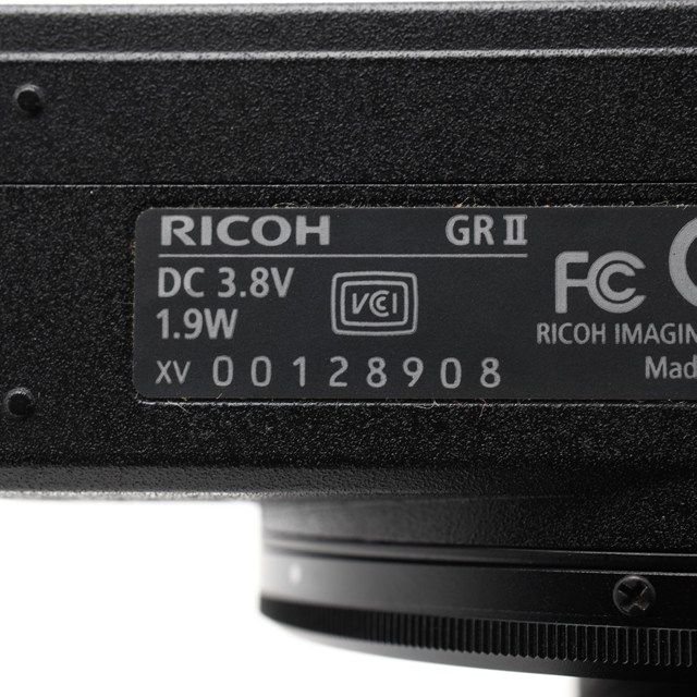 美品＞ RICOH GR II｜高級コンパクトデジタルカメラ｜シャッター数