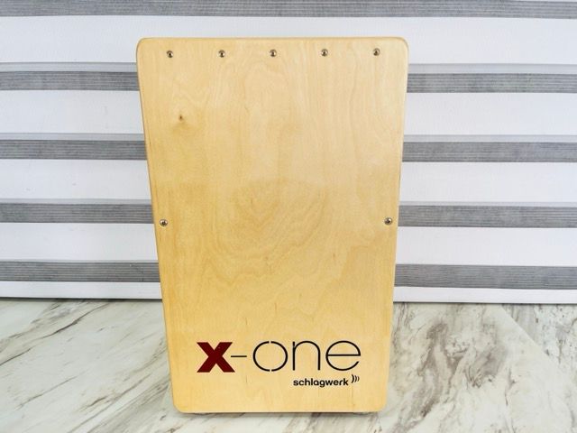 X-ONE schlagwerk CP105 cajon black/red label カホン 【中古