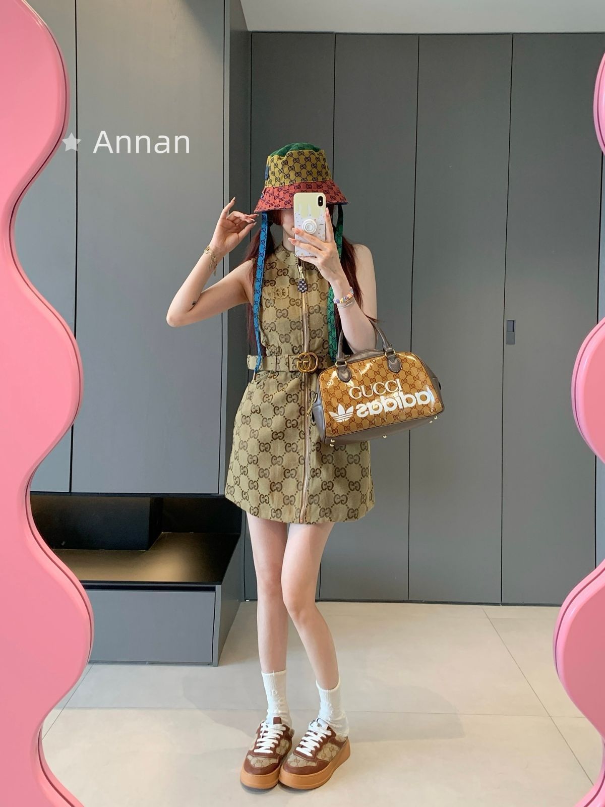 人気 極美品新品 GUCCI グッチ ワンピース レディース - メルカリ