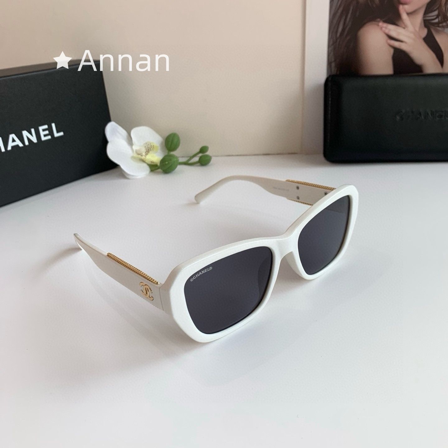 極美品、ほぼ新品　CHANELキラキラサングラス 激レア 極美品 新品 CHANEL シャネル サングラス メンズ レディース