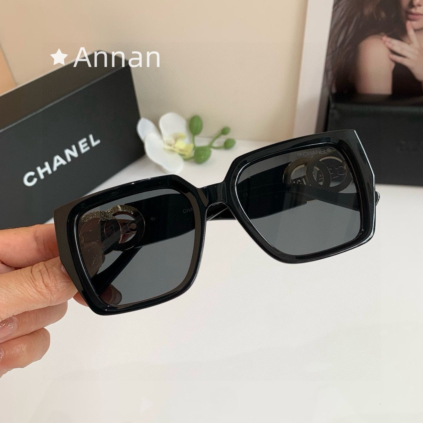 希少 新品 新品 CHANEL シャネル サングラス メンズ レディース ユニ