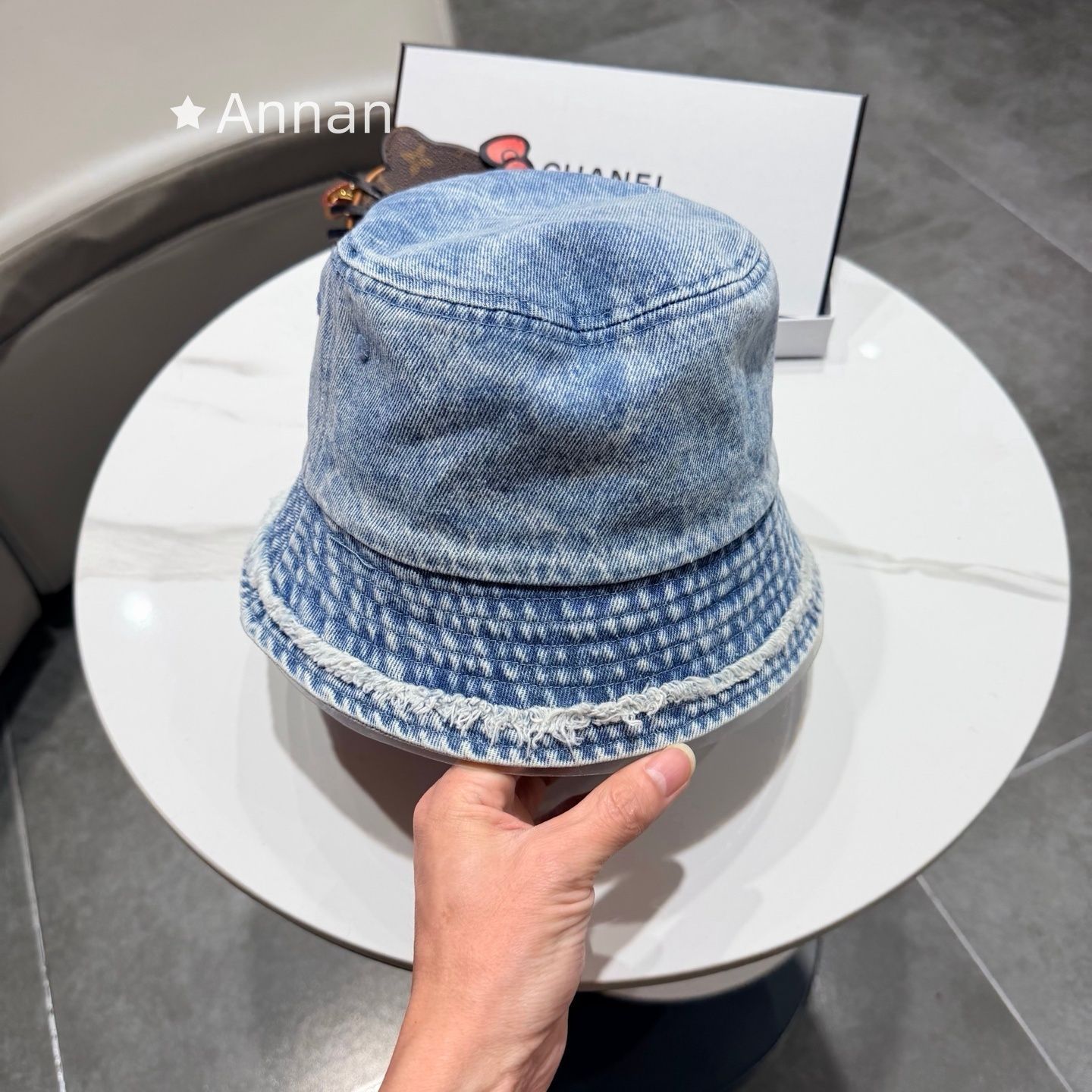 激レア 本日特価 新品 CHANEL シャネル バケットハット 帽子 メンズ