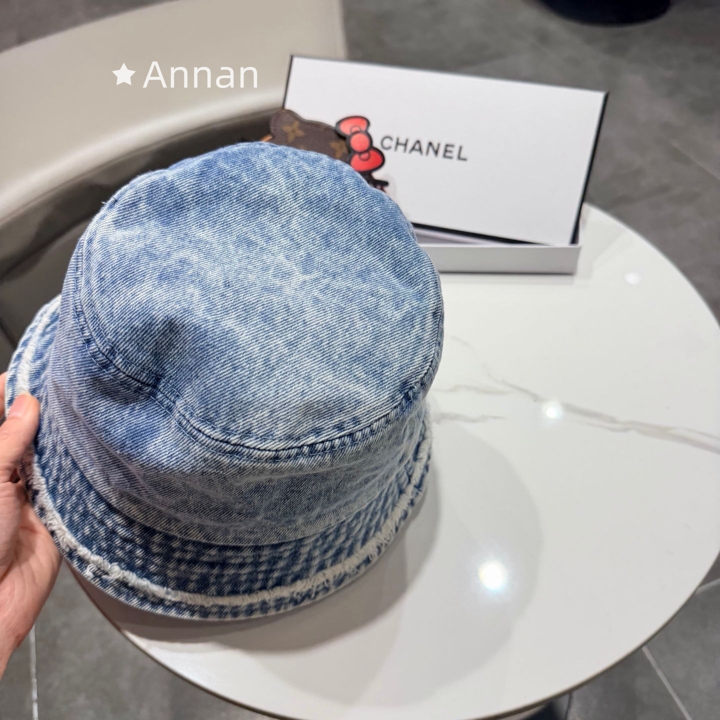 激レア 本日特価 新品 CHANEL シャネル バケットハット 帽子 メンズ 