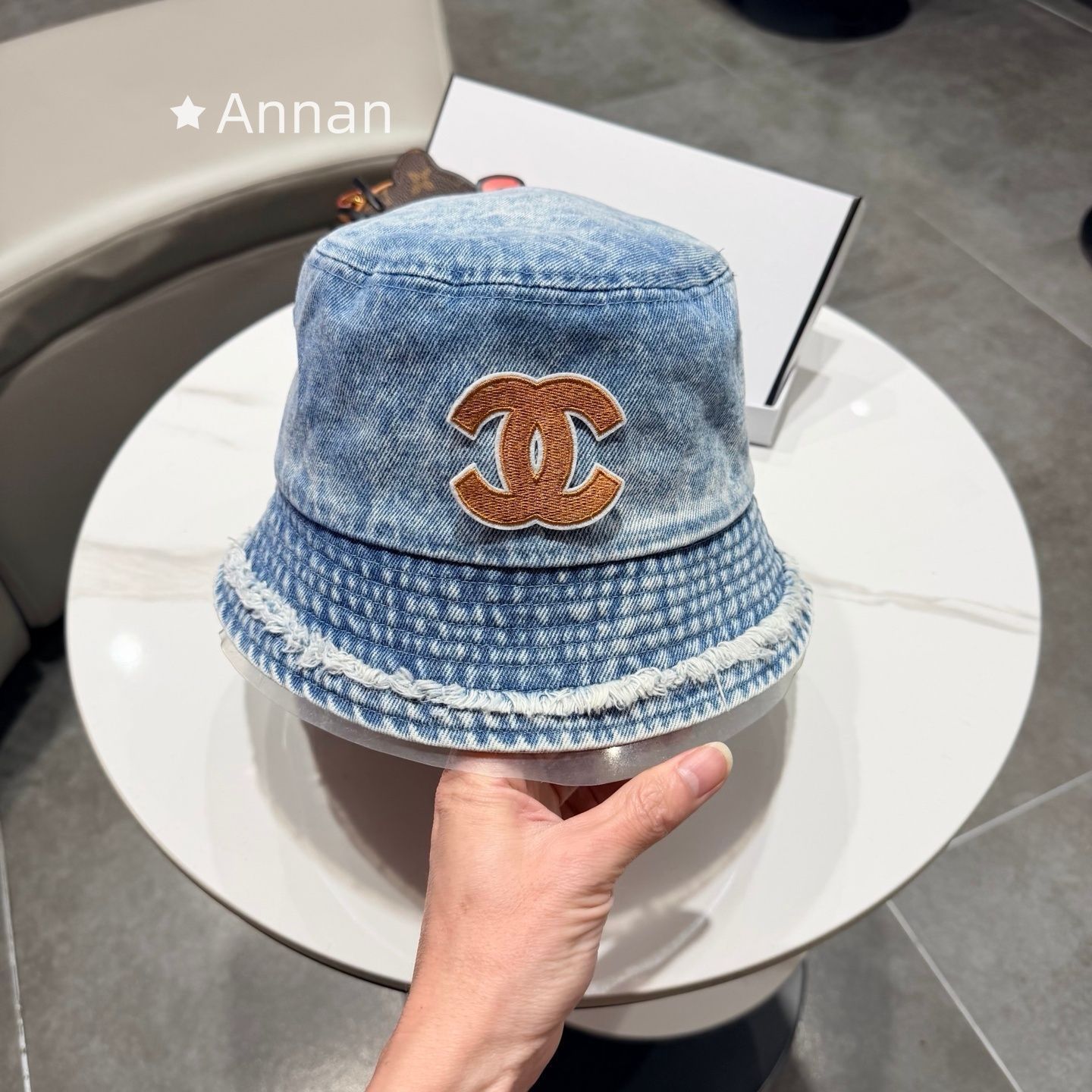 激レア 本日特価 新品 CHANEL シャネル バケットハット 帽子 メンズ
