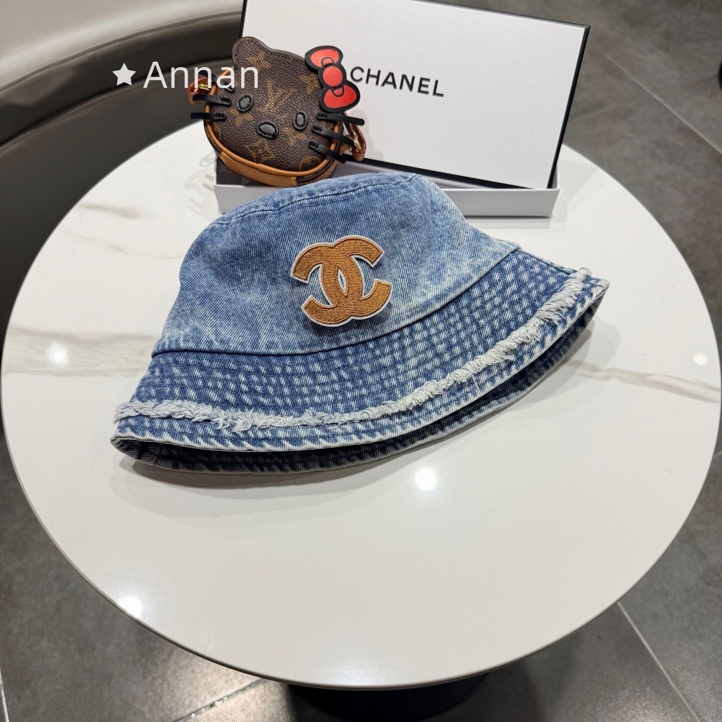 激レア 本日特価 新品 CHANEL シャネル バケットハット 帽子 メンズ