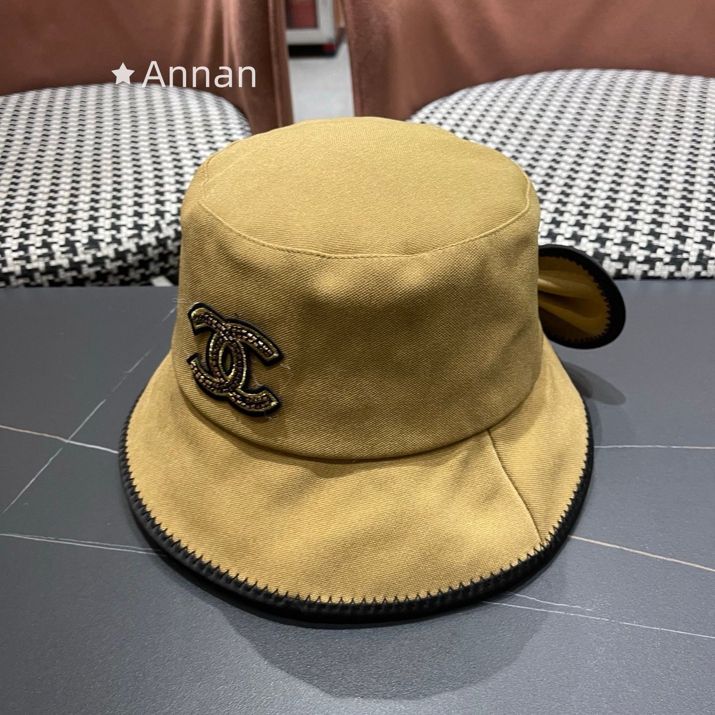 希少品】綺麗 新品 CHANEL シャネル バケットハット 帽子 メンズ
