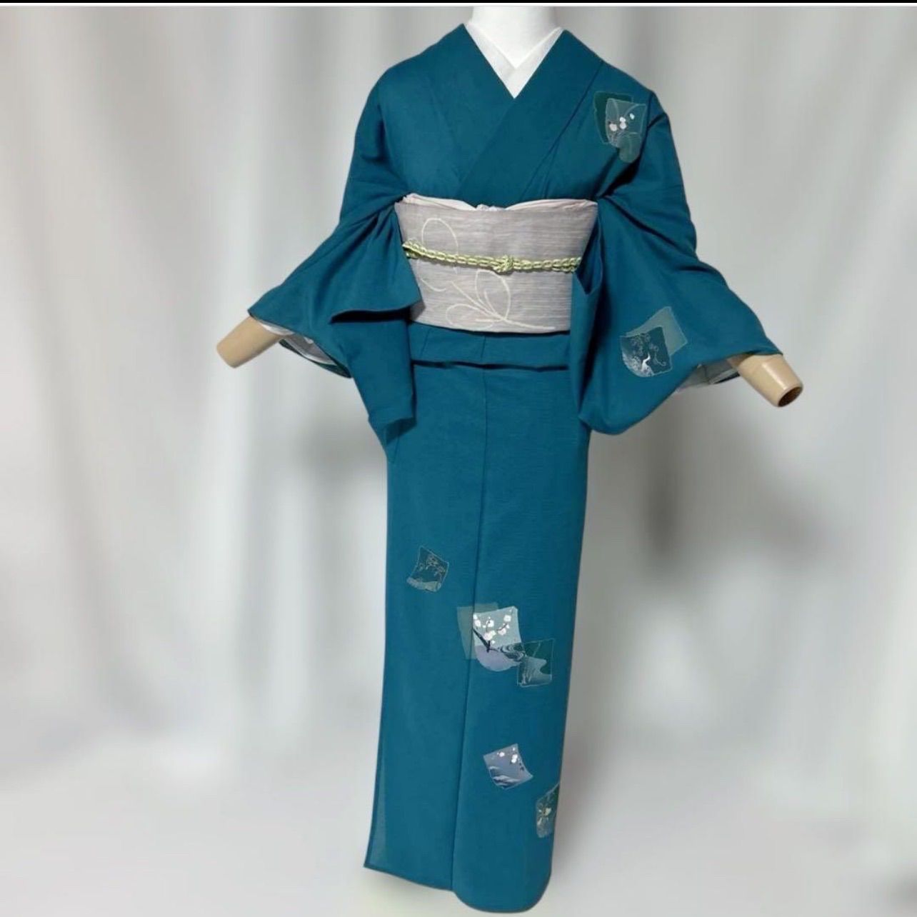 洗える夏着物 絽 訪問着 フルセット 東レ 夏帯 夏帯締め 夏帯揚げ