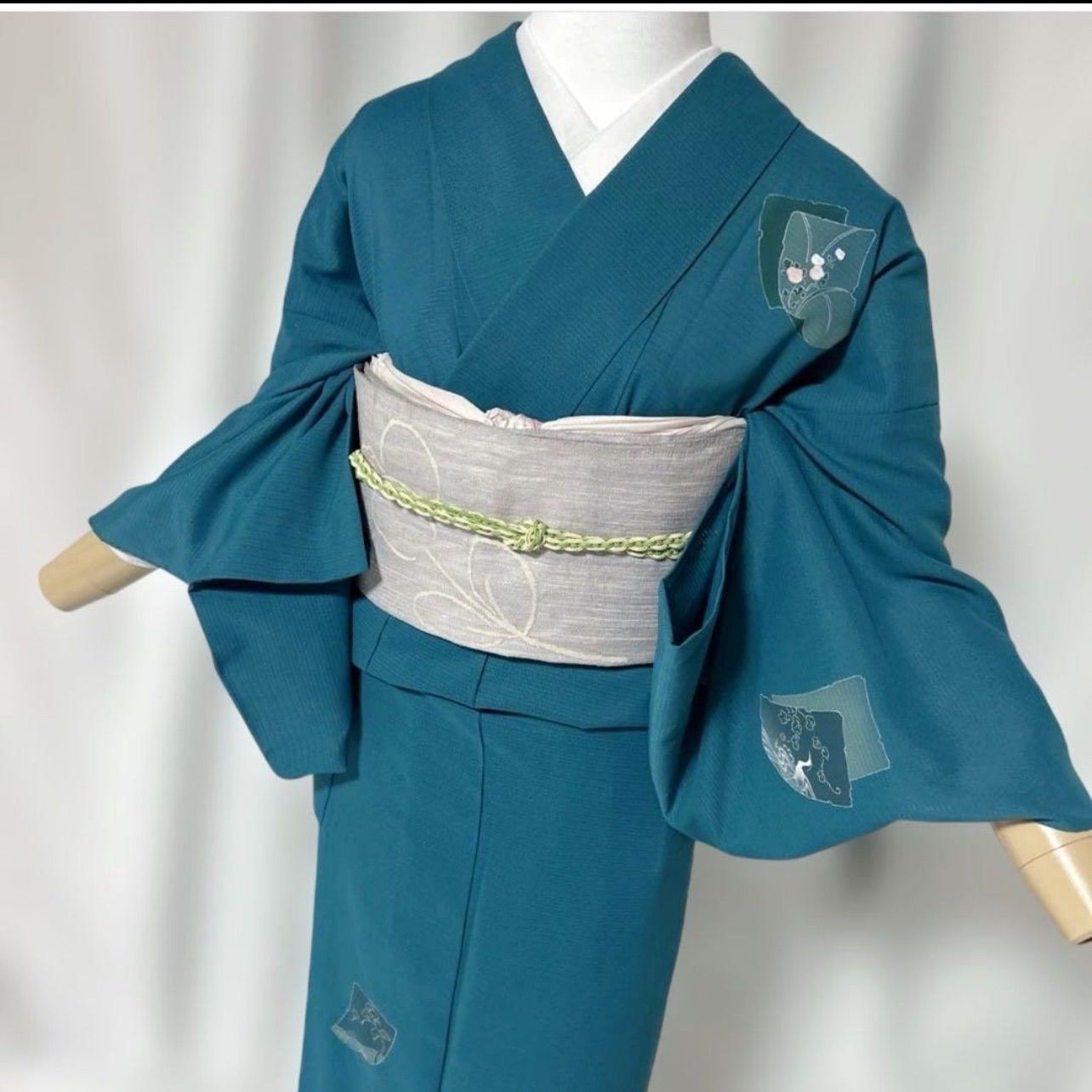 洗える夏着物 絽 訪問着 フルセット 東レ 夏帯 夏帯締め 夏帯揚げ