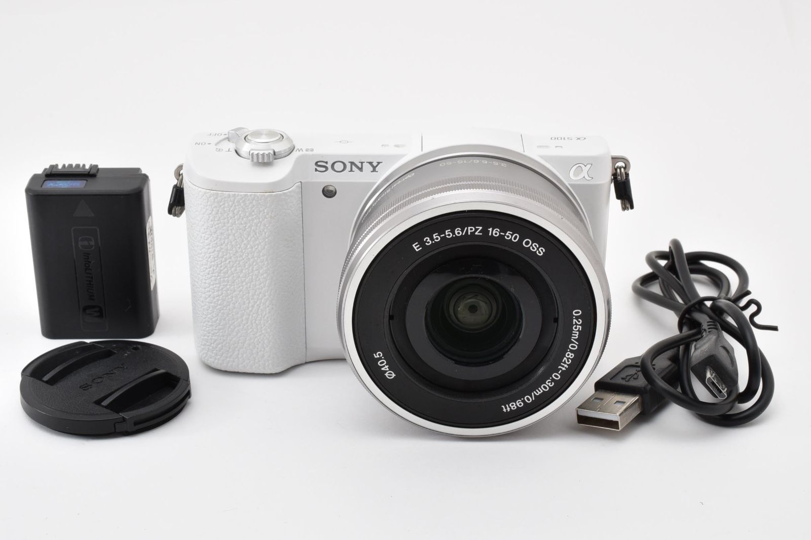 完動美品] SONY ソニー α5100 ILCE-5100 ブラック ミラーレス デジタル