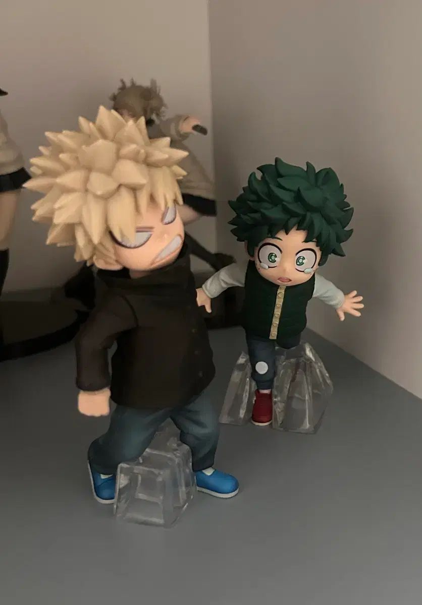 6) 僕のヒーローアカデミア 緑 谷出久 爆豪 勝己 E賞 開封品