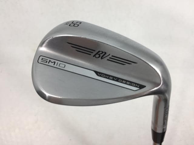 返品OK 【中古ゴルフクラブ】タイトリスト ボーケイ ウェッジ スピンミルド SM10 (ツアークロム)58.14K(日本仕様) BV105 LW