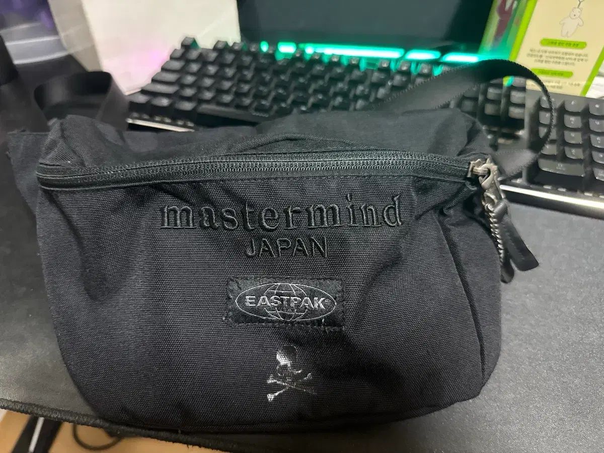 マスターマインドジャパン イーストパック ヒップバッグ ブラック