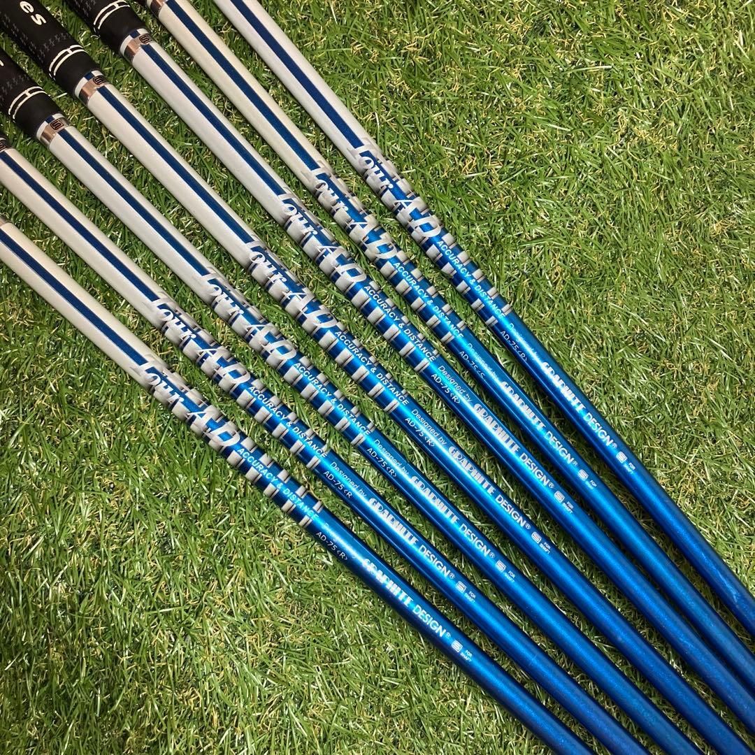 Tour AD AD-75 アイアンシャフト 4-PW ツアーAD - メルカリ