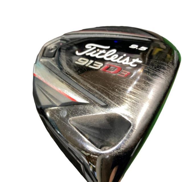 【中古】 タイトリスト 913 D3 9.5° ドライバー DR Motore Speeder 661 (フレックスS) メンズ 男性用 右利き 右用 Cランク ゴルフクラブ