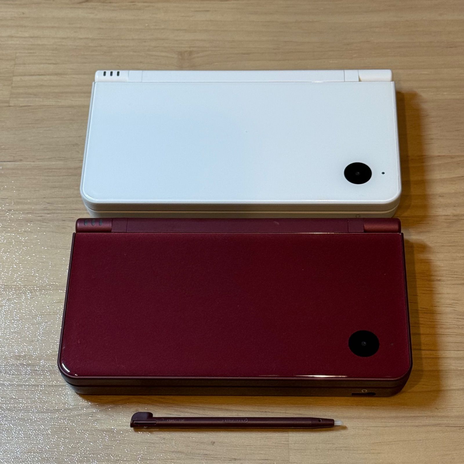 7-147【訳あり動作品有り】ニンテンドーDSi LL ワインレッド＆ナチュラルホワイト
