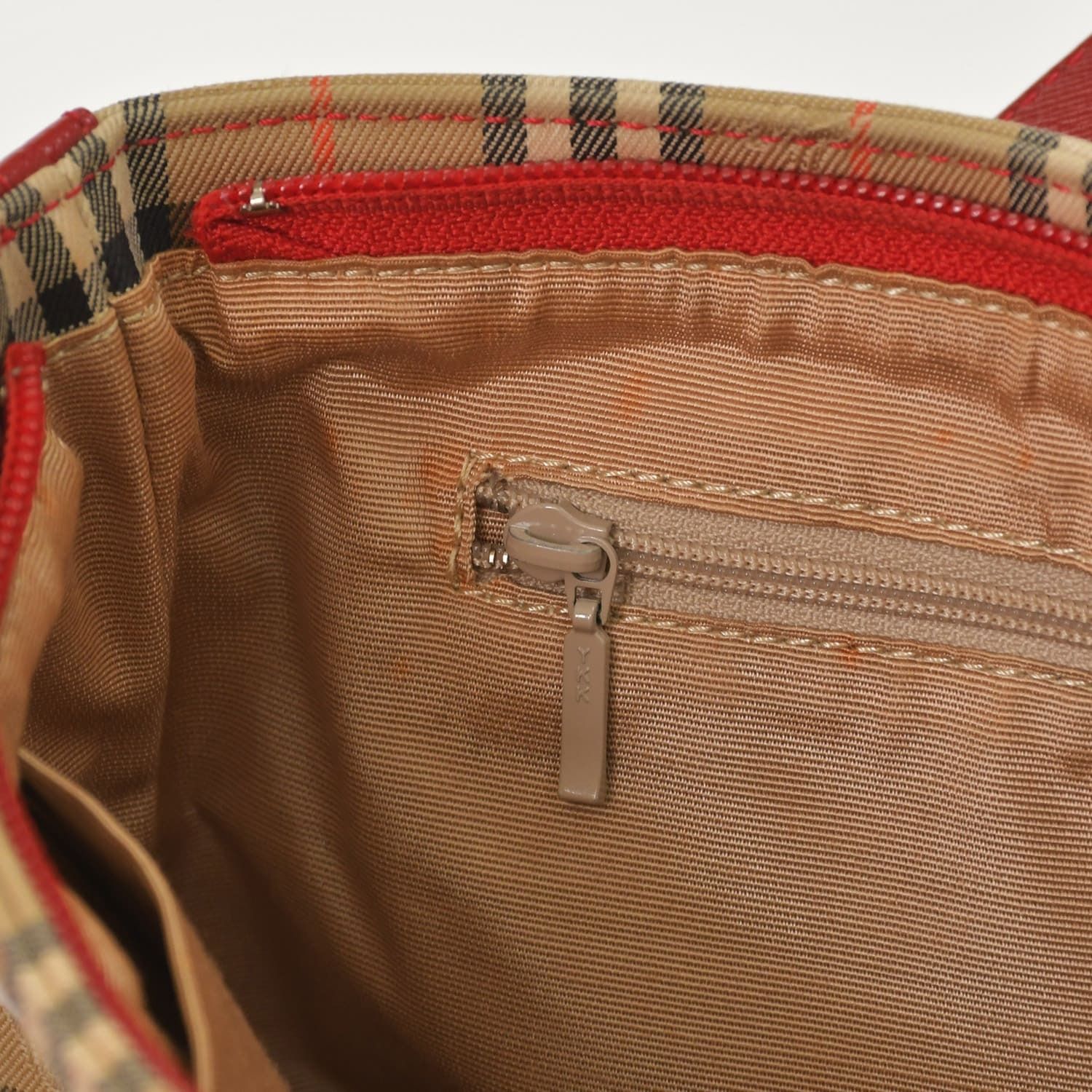 BURBERRY バーバリー ハンドバッグ ノバチェック キャンバス レザー