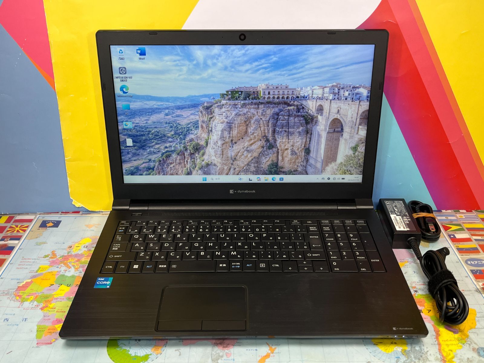 16GB・512GB DVDマルチ B65/HS 東芝 Dynabook 15.6型 良品