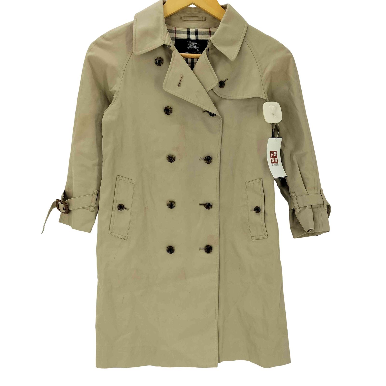バーバリーロンドン BURBERRY LONDON 裏地ノバチェック ガンフラップ