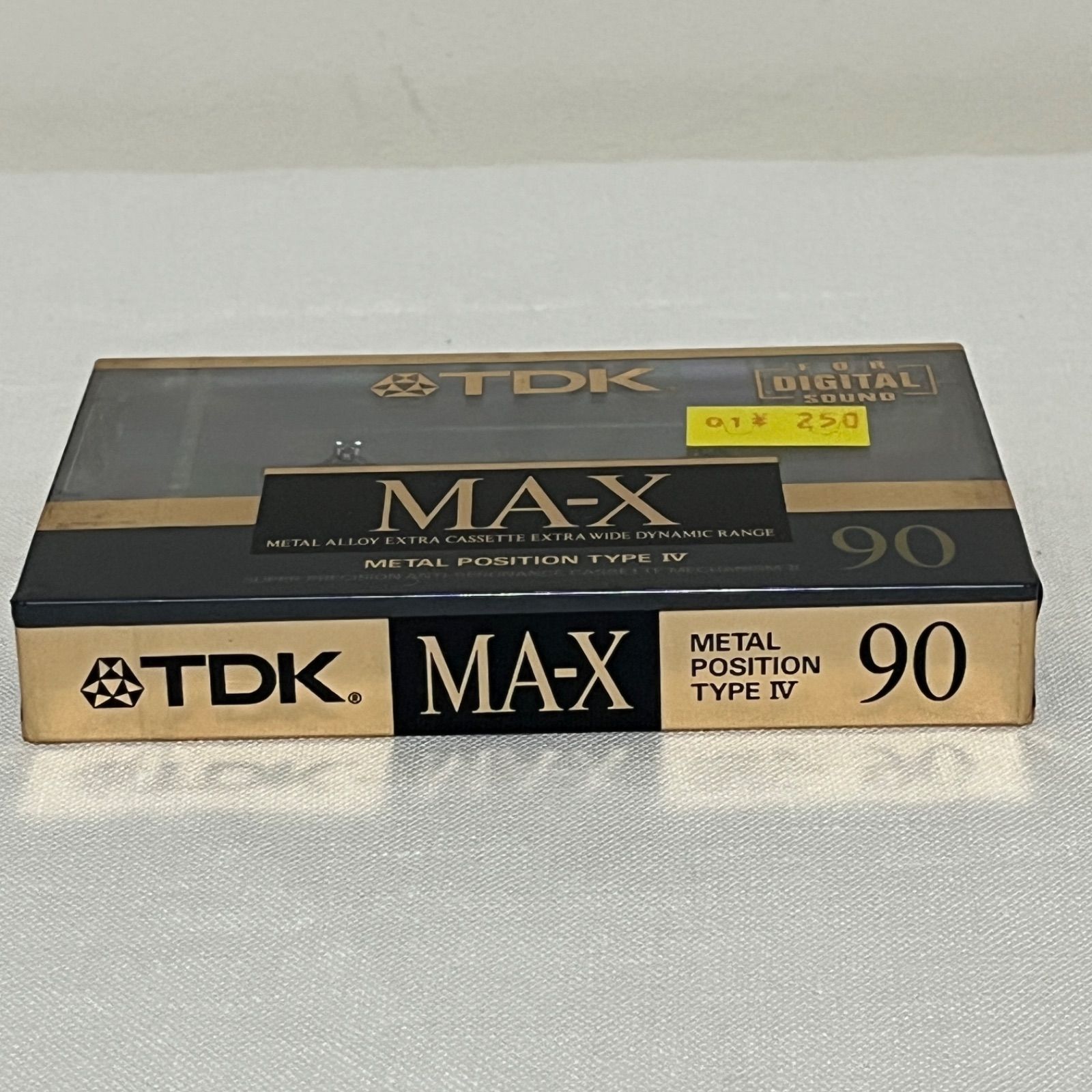 未開封】TDK MA-X 90 METAL POSITION メタルポジション カセットテープ