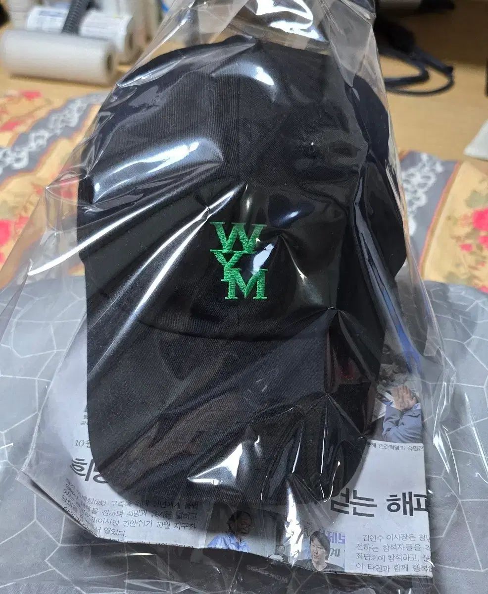 WOOYOUNGMI ウーヨンミ ベースボールキャップ ブラック