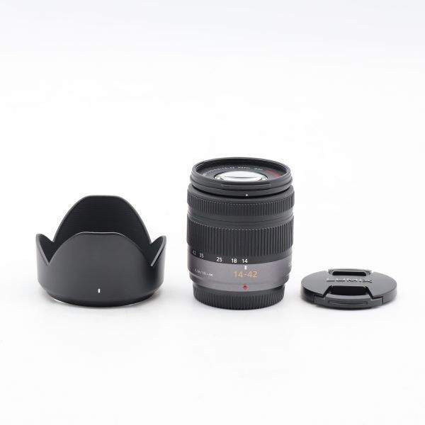 【美品】Panasonic LUMIX G VARIO 14-42mm F3.5-5.6 ASPH. MEGA O.I.S H-FS014042 パナソニック