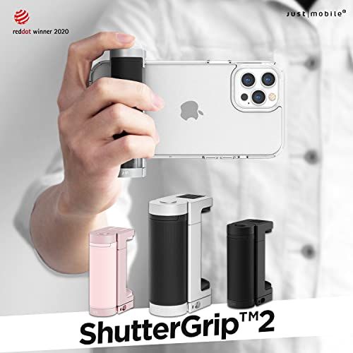 ロア・インターナショナル スマホ用多機能カメラグリップ ShutterGrip 2 マットブラックt 35668e47 ロア・インターナショナル スマホ用多機能カメラグリップ ShutterGrip 2 マットブラックt 35668e47