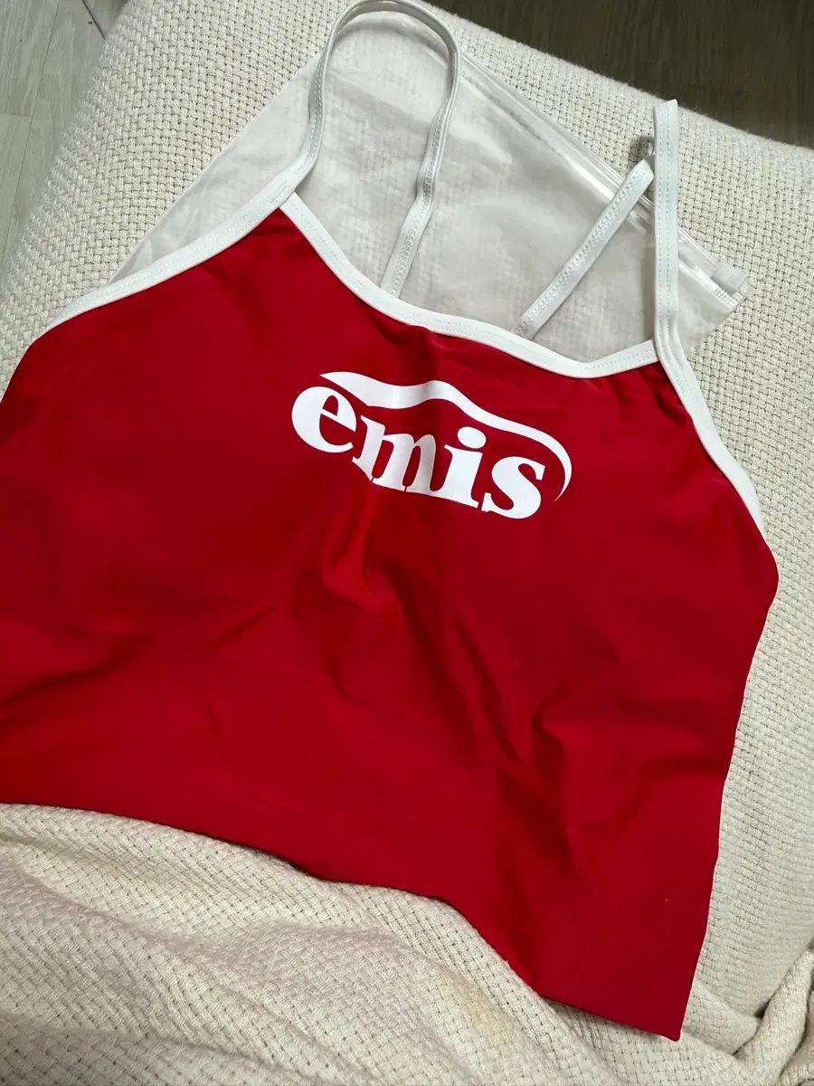 (新品) エミス 水着 レッド M